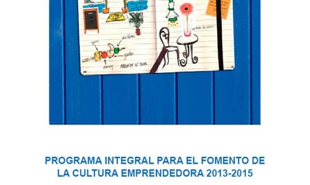 Portada de Programa de Fomento de la Cultura Emprendedora 2013-2015
